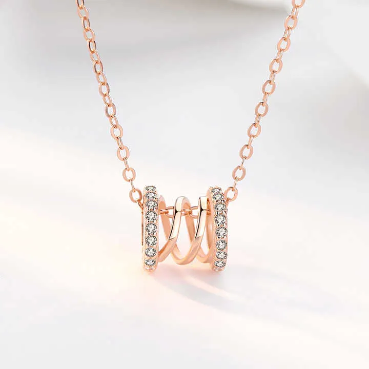 قلادات مجوهرات مطلية بالذهب عيار 925925 Gold Plated Jewelry Necklaces