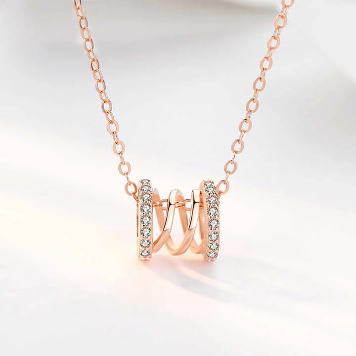 قلادات مجوهرات مطلية بالذهب عيار 925925 Gold Plated Jewelry Necklaces