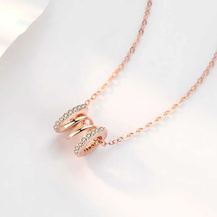قلادات مجوهرات مطلية بالذهب عيار 925925 Gold Plated Jewelry Necklaces
