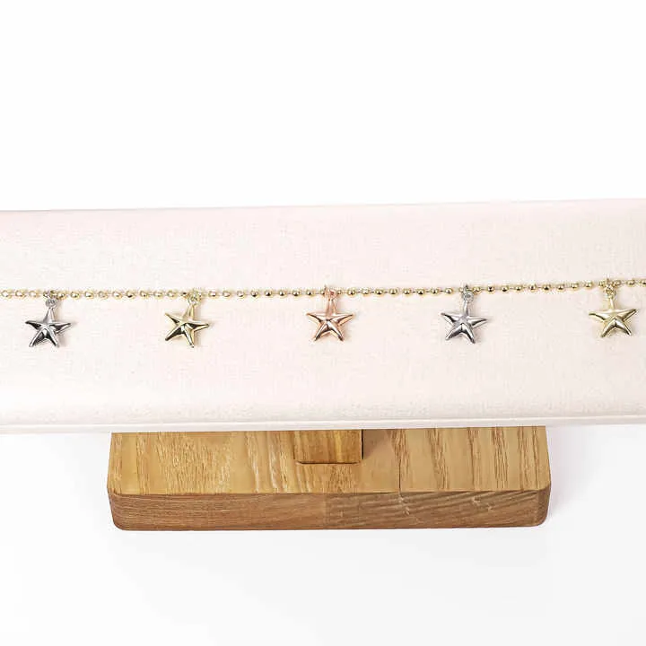 قلادة على شكل نجمة من الذهبGold Star Necklace