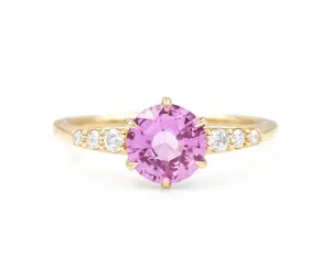 1.08-Carat Sapphire Poppy Ring (Ready to Ship)