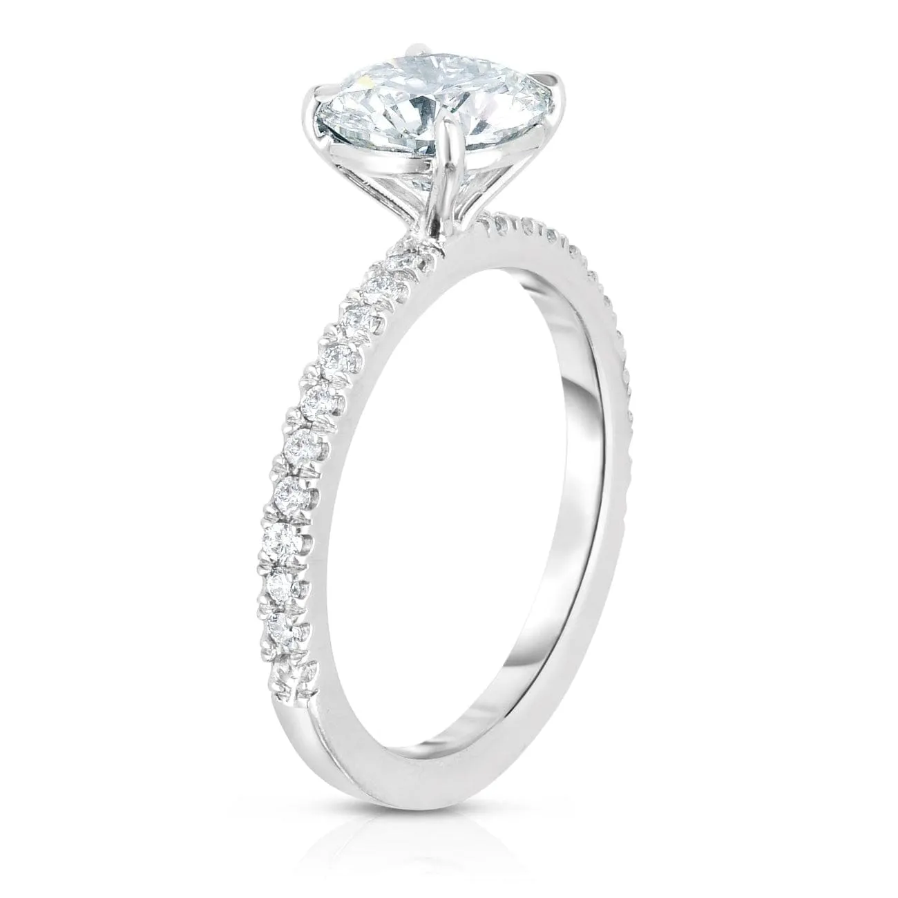 1.75Ct Round Cut Engagement Ring