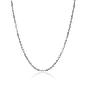 2.5mm Stainless Steel Round Box Chain | Italgem Steel