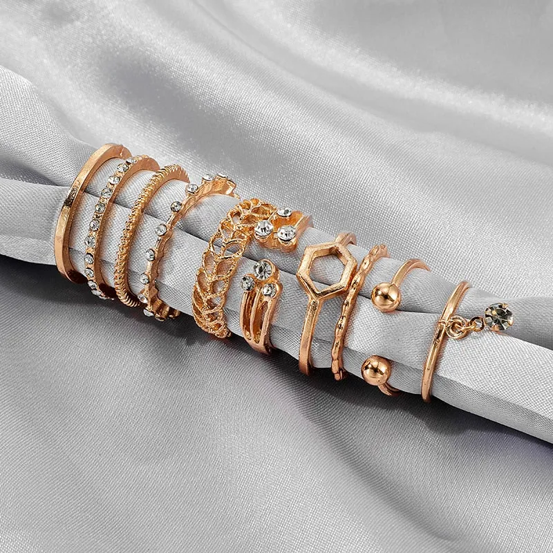8pcs/sets Rings Sets