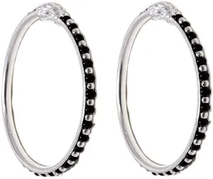 925 Black beaded Silver Bangle Set For 3 To 4 Years  Kids (Design 2)