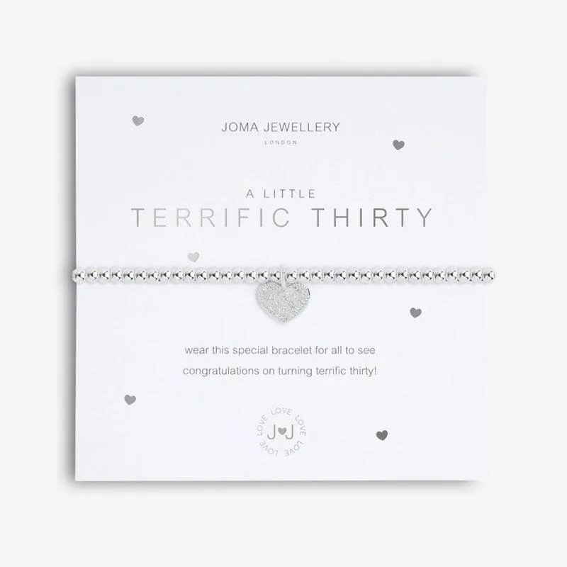 A Little Terrific Thirty Bracelet
