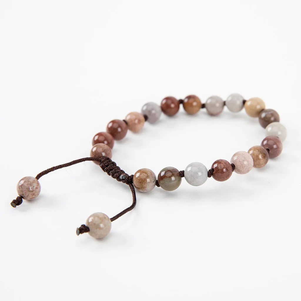 Adjustable Desert Jasper Bracelet