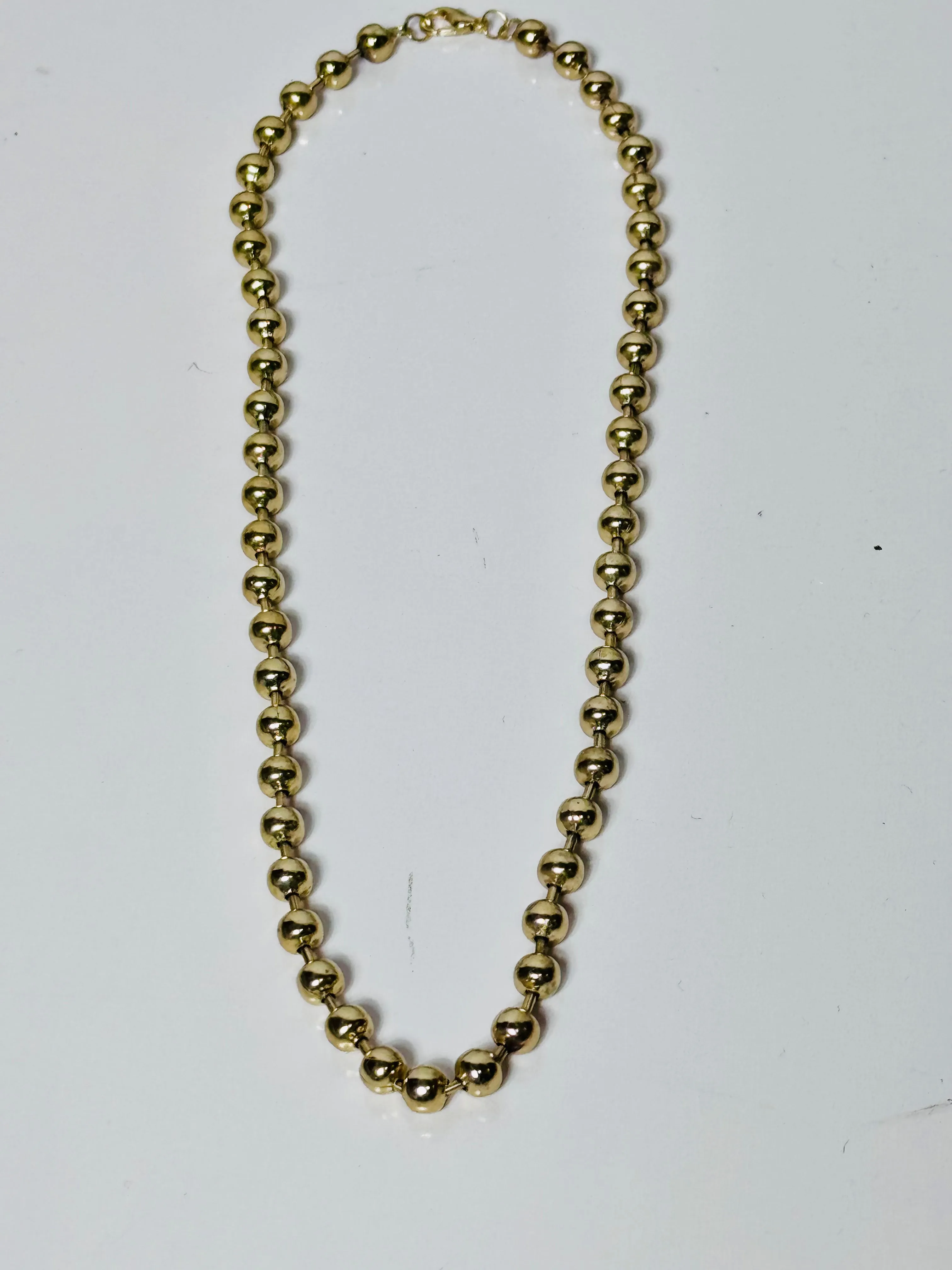 Asst Gold Bead Necklaces