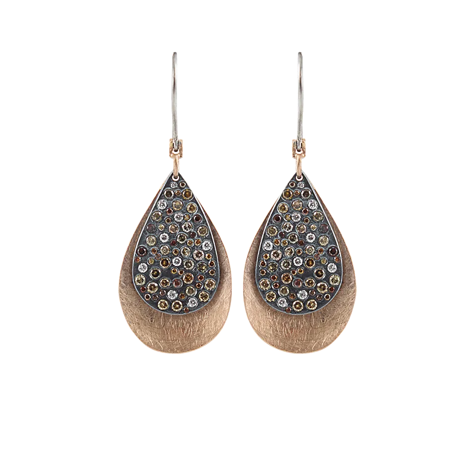 Autumn Brilliant Diamond Earrings