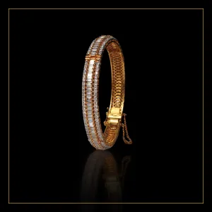 Bangle in Cubic Zircons