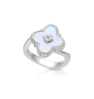 Belle Etoile Avalon Ring - White