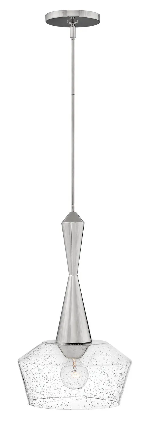 Bette LED Pendant in Polished Nickel