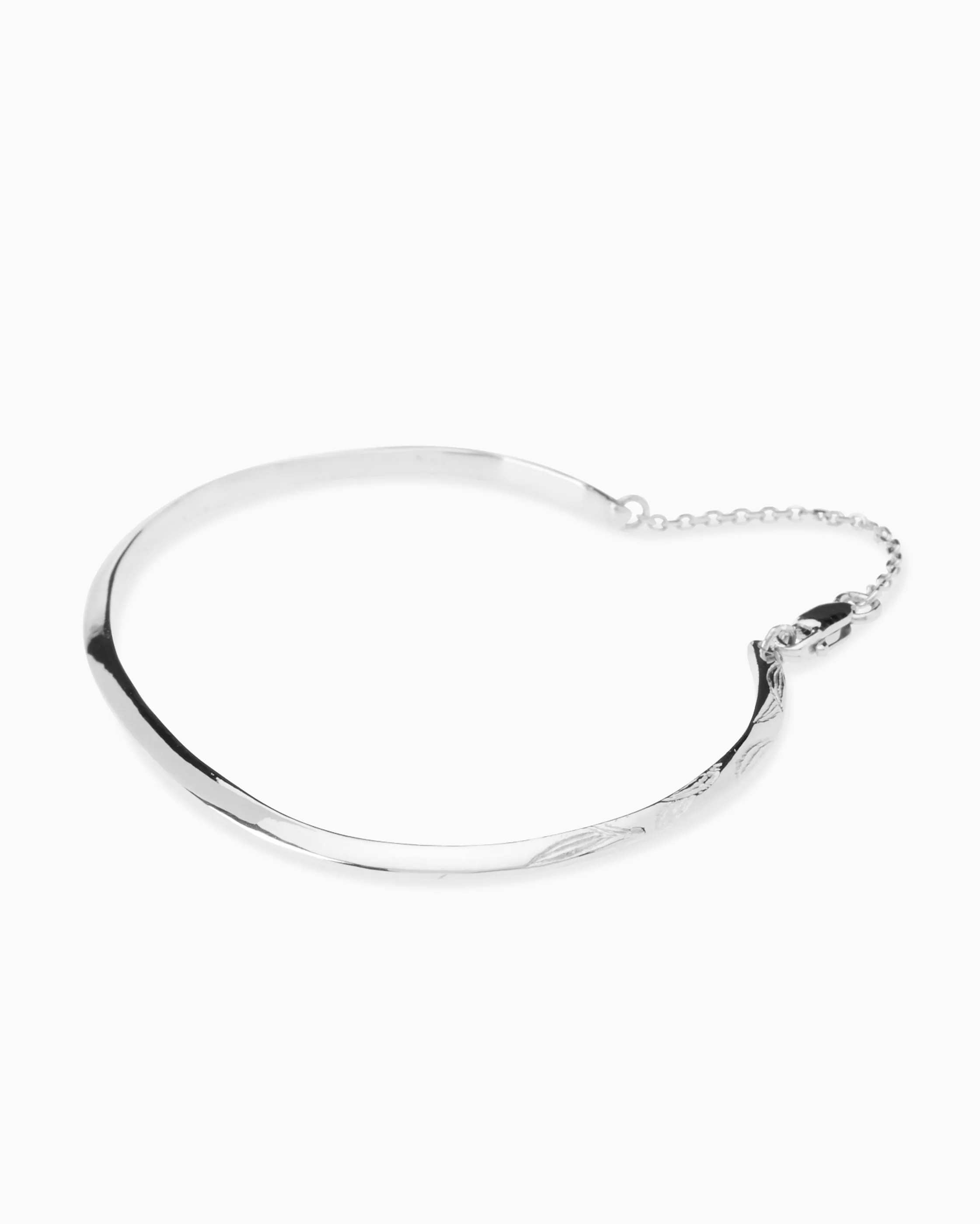 Birthflower Cuff | Silver