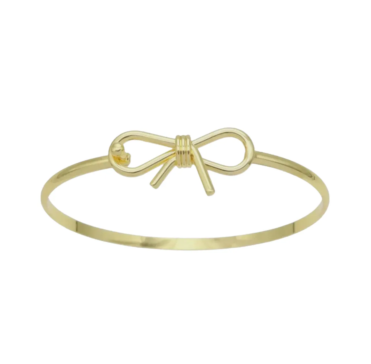 Bow Bangle Bracelet by Lauren Kenzie