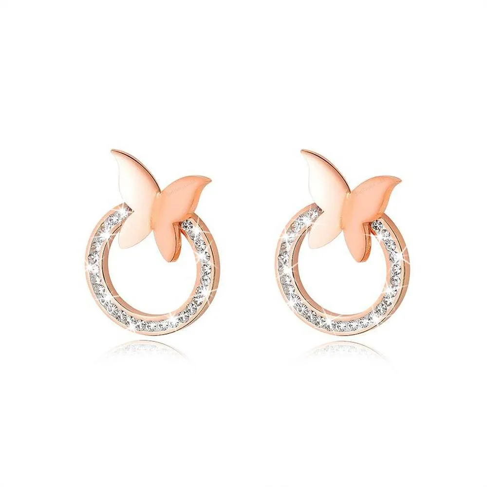 Brilliant Butterfly Earrings