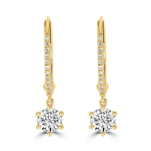 Brilliant Cut Diamond Drops