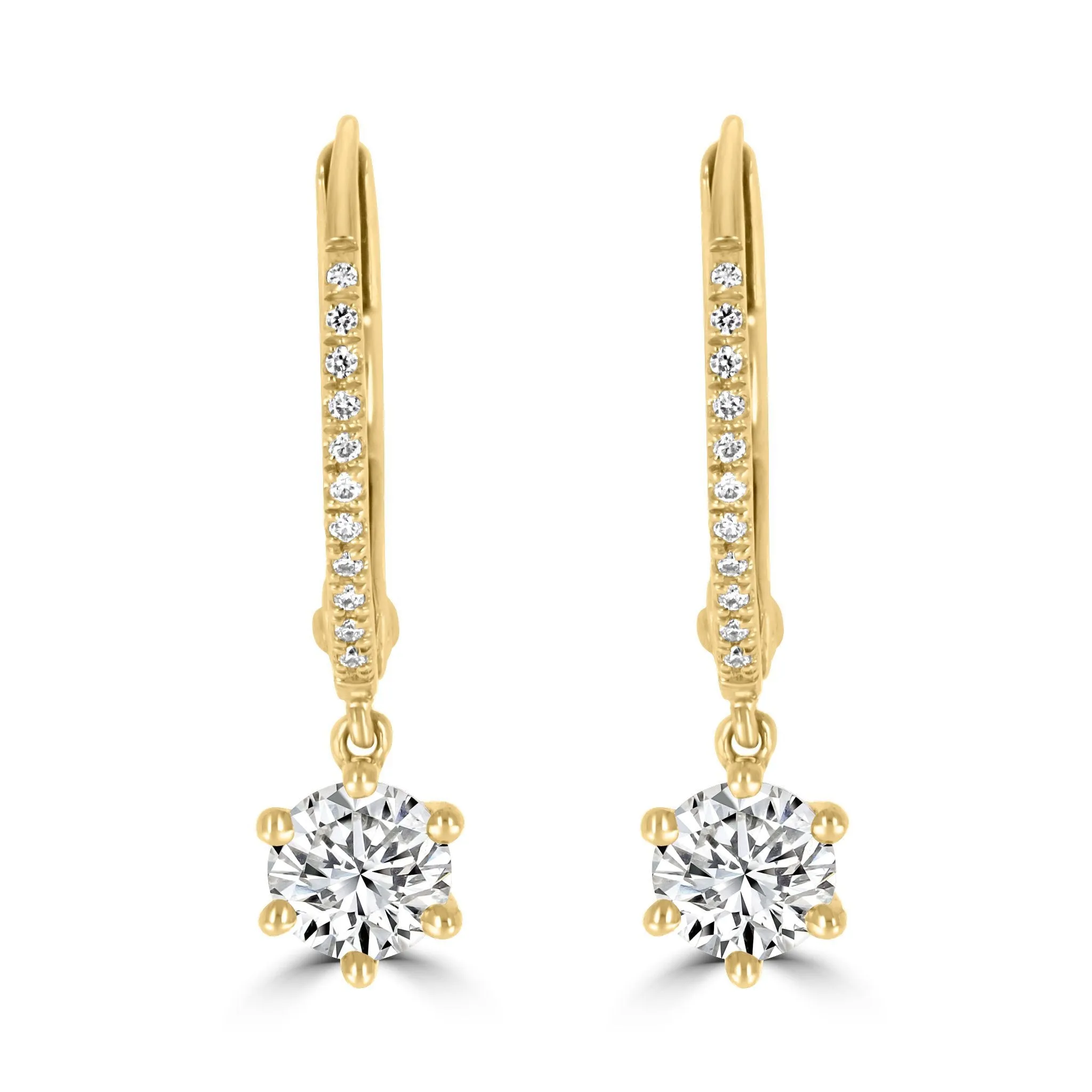 Brilliant Cut Diamond Drops