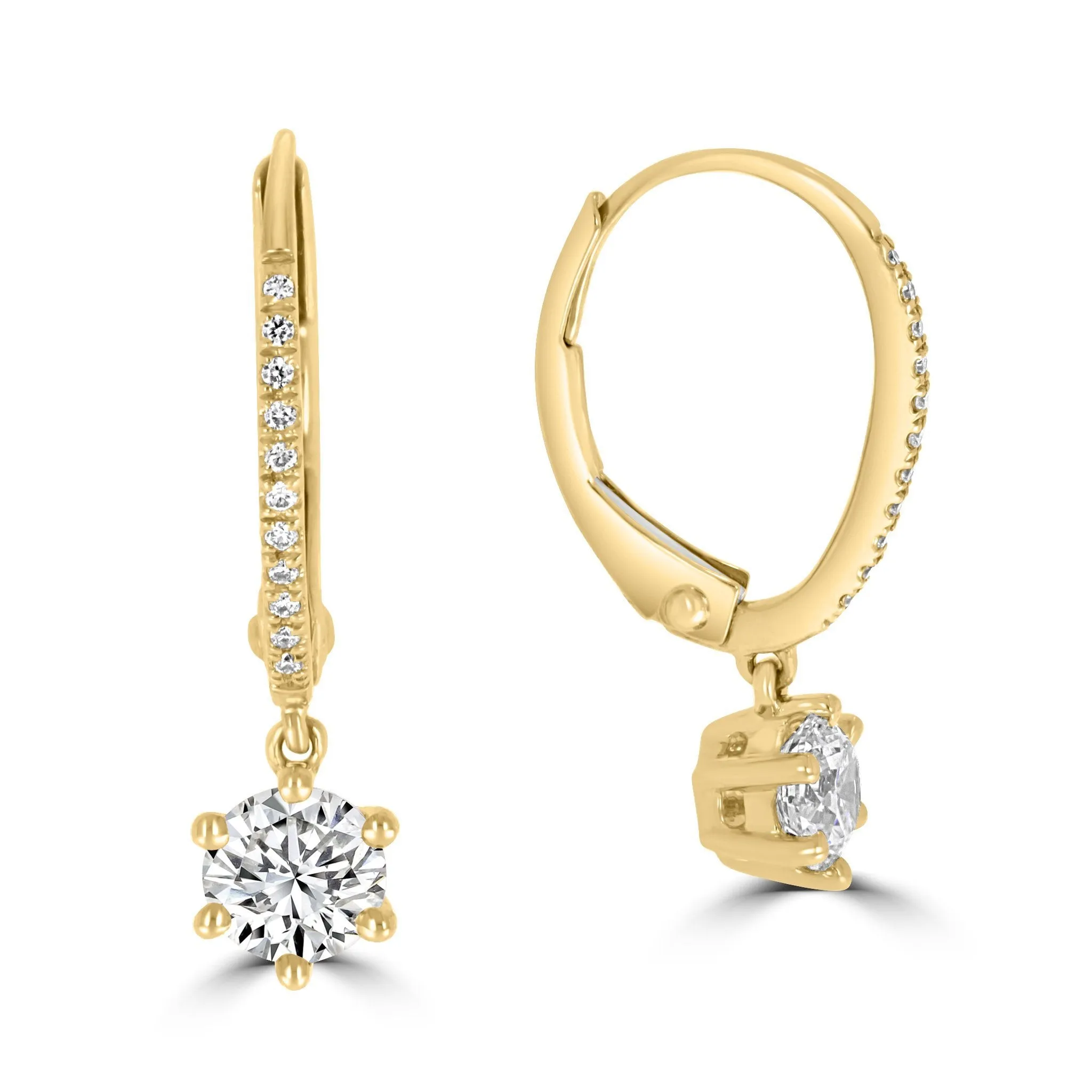 Brilliant Cut Diamond Drops