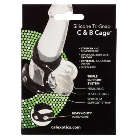 Calexotics - Silicone Tri-Snap C & B Cage