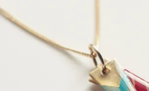 CHEVRON SYMBOLS NECKLACE