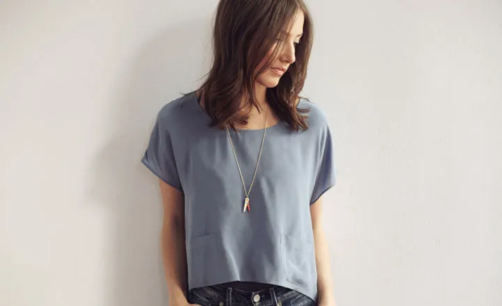 CHEVRON SYMBOLS NECKLACE