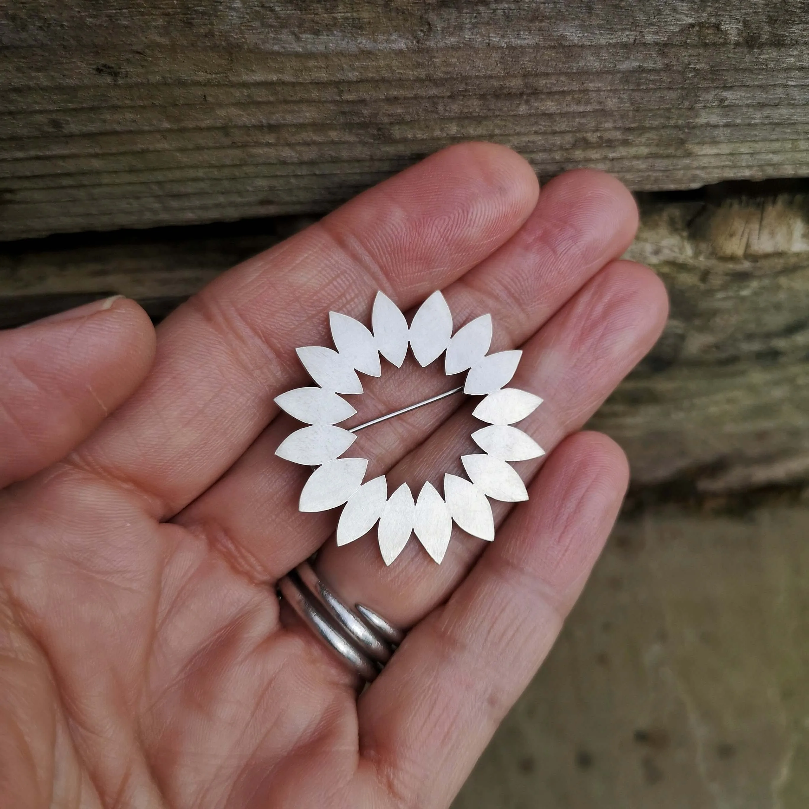 Circle of Petals Brooch