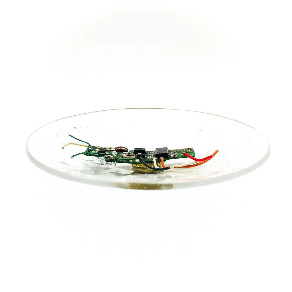 CKT-S-003 | Parabola Brooch | Printer Circuit