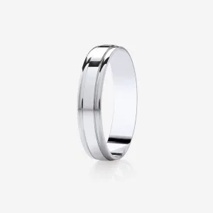 Clifford | Platinum 4mm Men's Wedding Ring