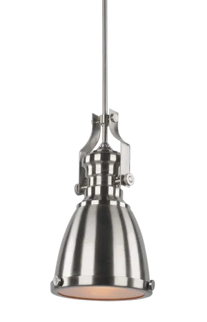 Cresswell Brushed Nickel Small Pendant
