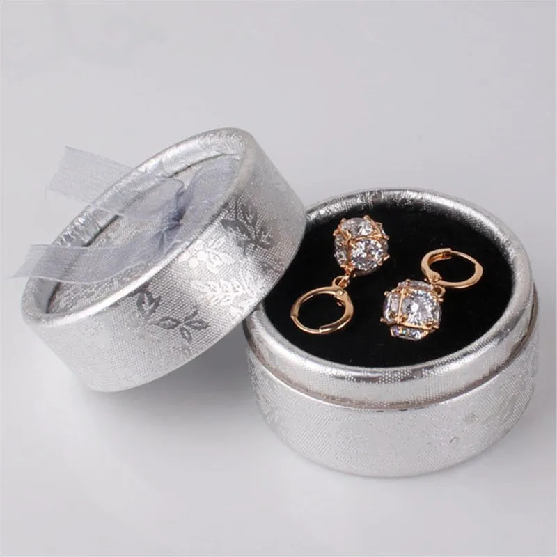 Dangle Earring for Women/Girls Earrings Fashion 18K White/ Gold Plated Wedding Jewelry White Zircon Earring