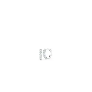 Diamond Huggie Earrings