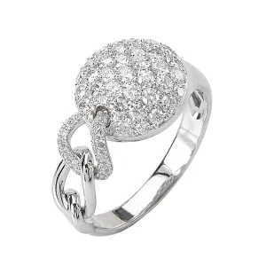 Diamond Link Ring