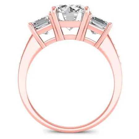 Dietes - GIA Natural Round Diamond Engagement Ring