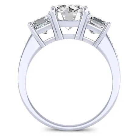 Dietes - GIA Natural Round Diamond Engagement Ring