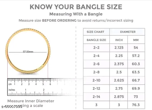 Diva Glittering Bangles – Elegant Gold-Plated Design with Cubic Zirconia