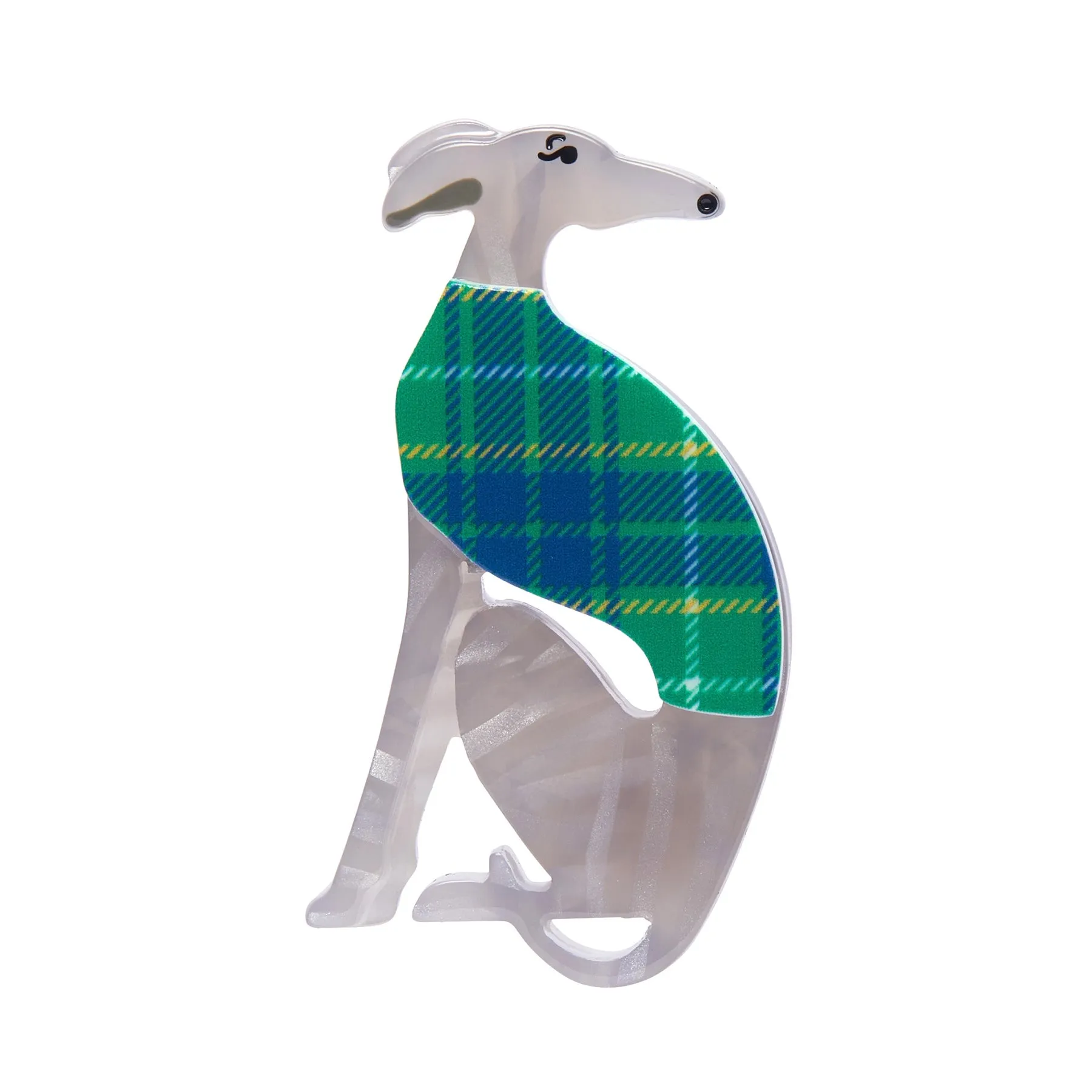 Dog Minis Collection Garrison the Greyhound Brooch
