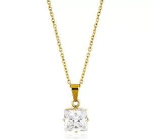 Erin Crystal Charm Necklace