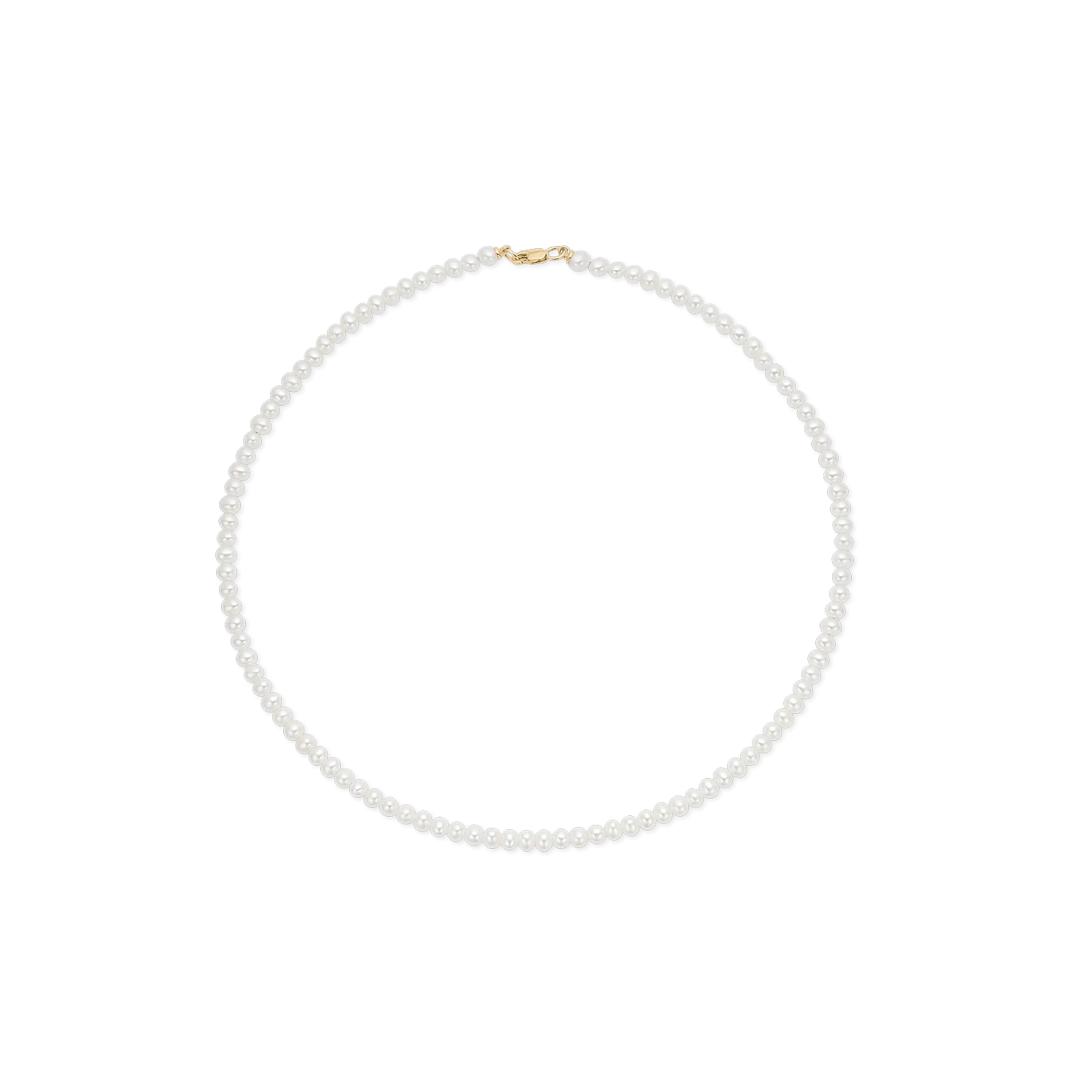 Esther 14K Gold Necklace w. Pearls