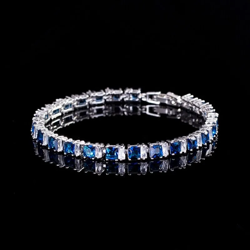 Exquisite Square Zircon Studded Bracelets