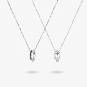 FANCIME "Roman Time" Promise Sterling Silver Necklace