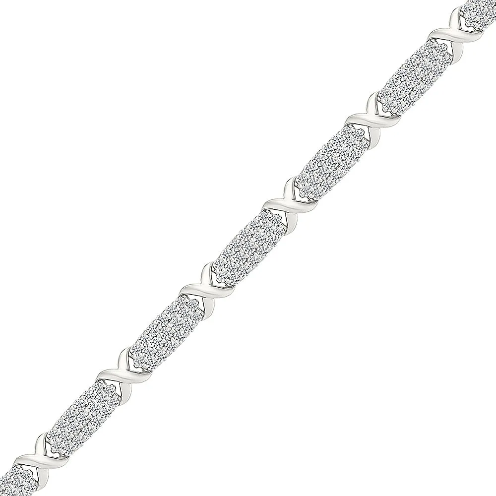 Flexure Gold & Diamond Bracelet