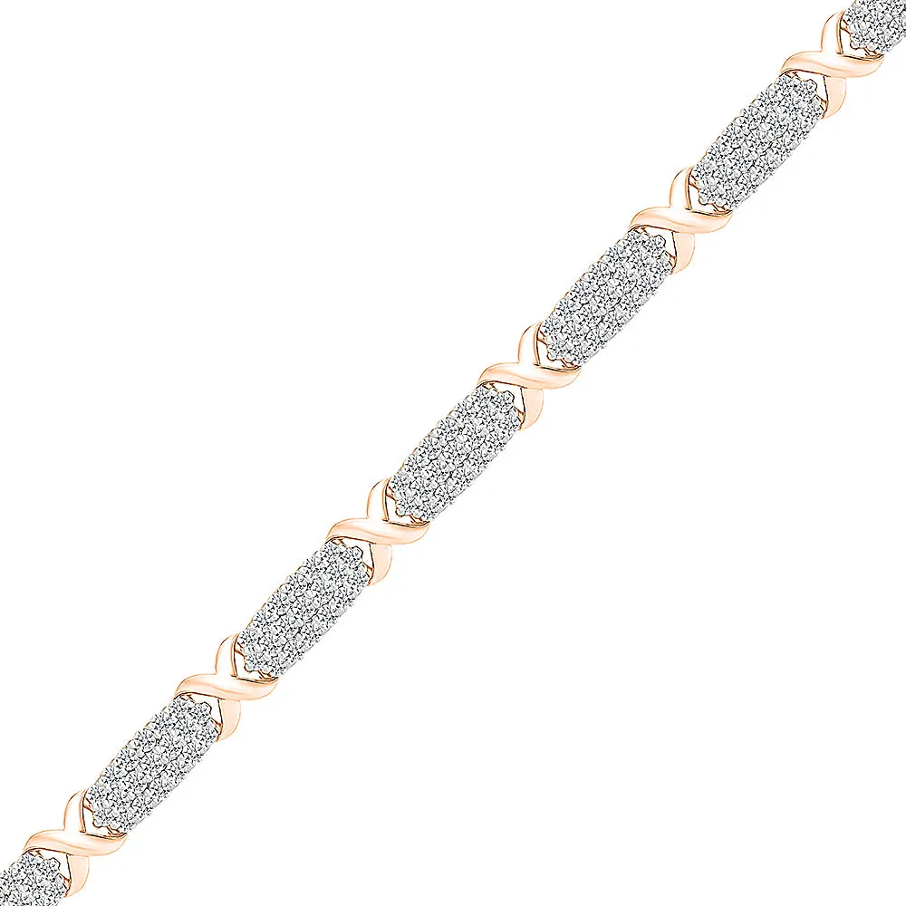 Flexure Gold & Diamond Bracelet