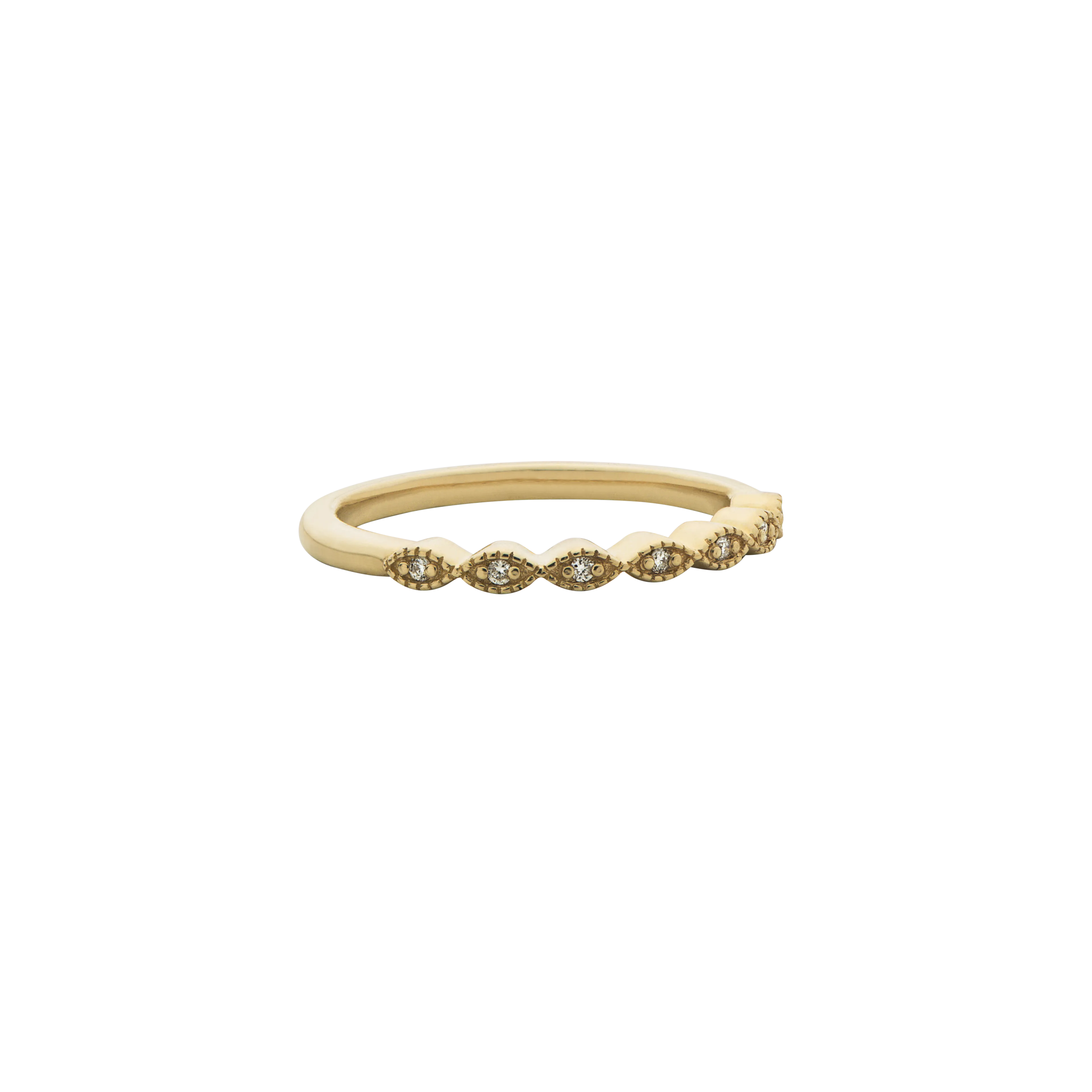Floral Diamond Ring