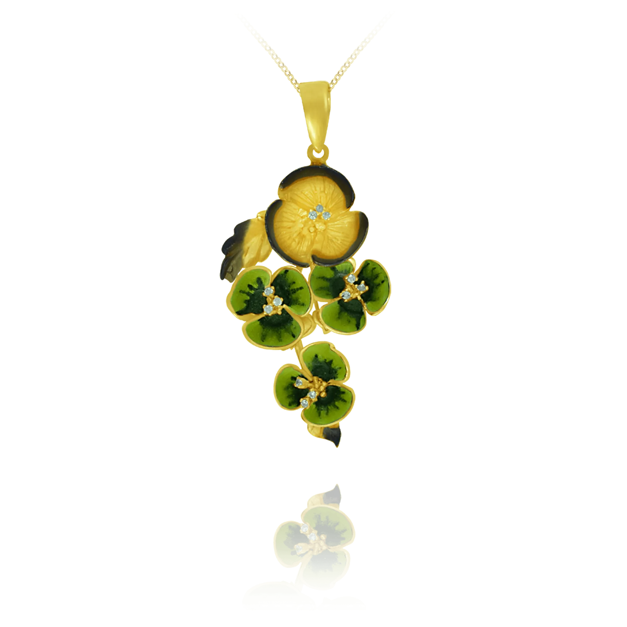Flower Cluster Pendant
