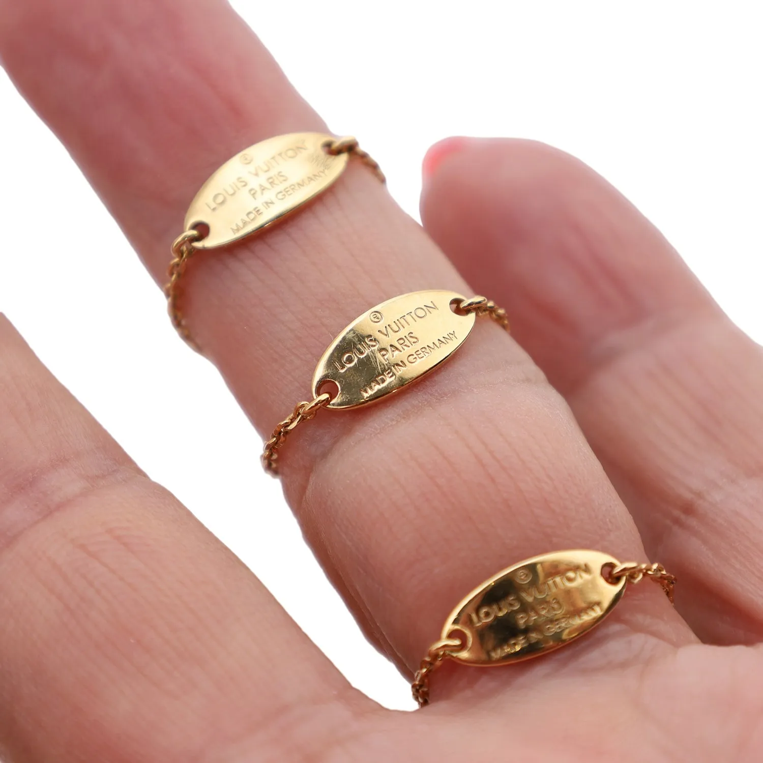 Gold Blooming Strass Gold Ring Set New