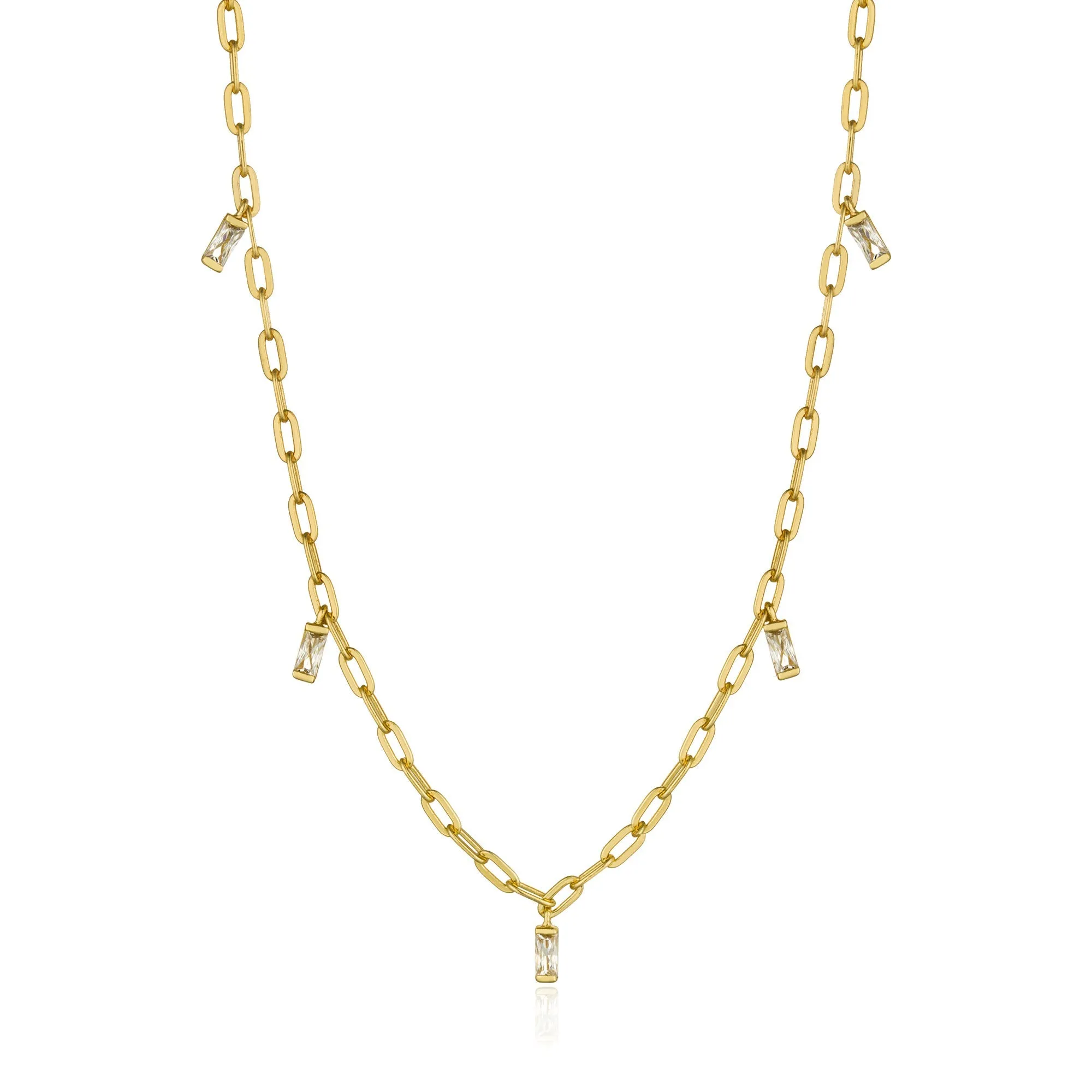 Gold Glow Drop Necklace