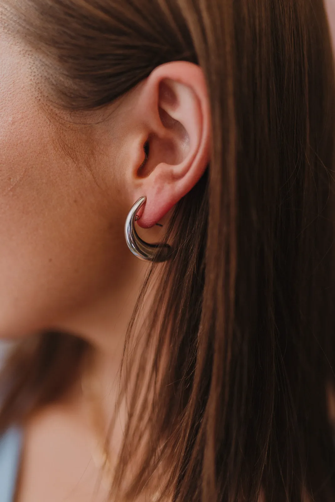 Graceful Moments Silver Drop Earrings