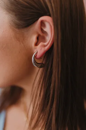 Graceful Moments Silver Drop Earrings