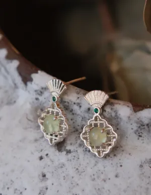 Hetian Jade Earrings