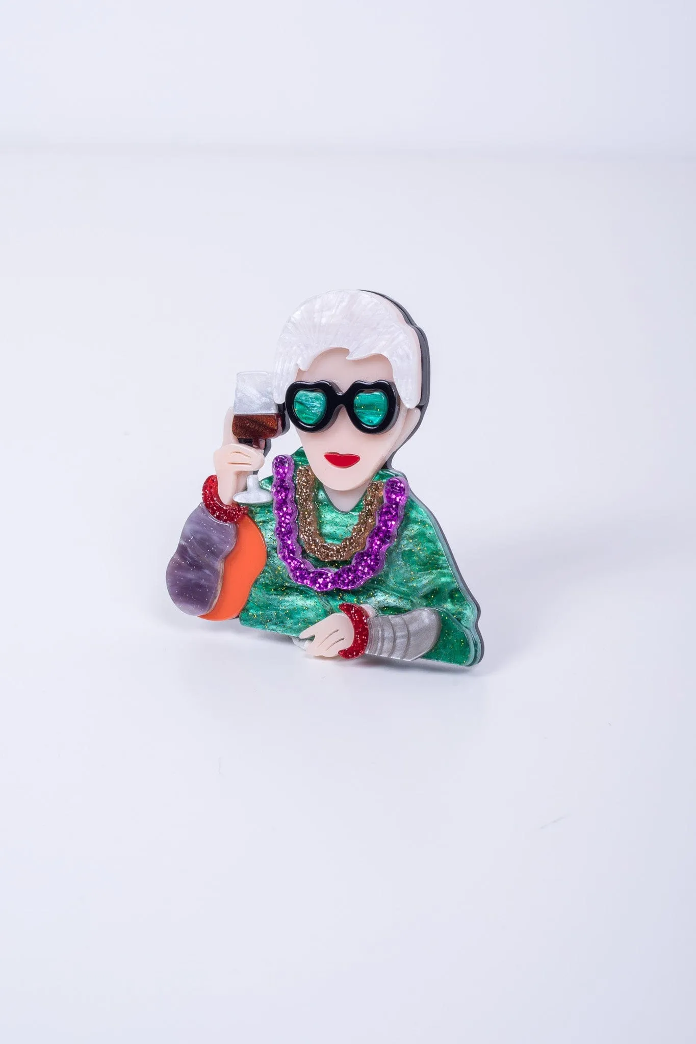 Iris Brooch